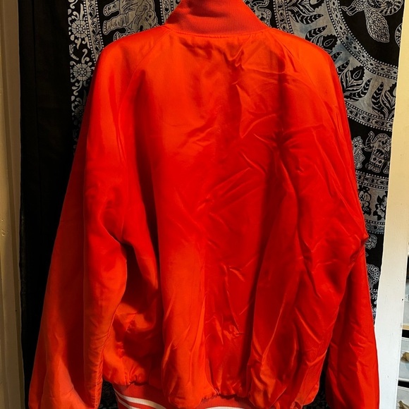 Vintage Holloway varsity zipper jacket in orange size XL - Picture 6 of 11
